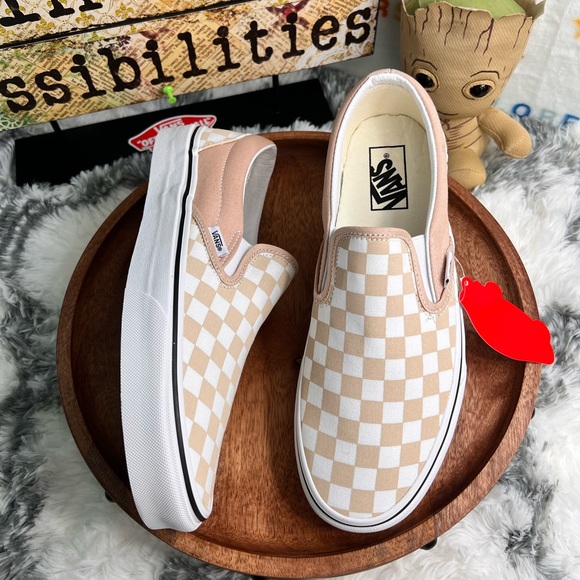 VANS CHECKERBOARD FRAPPE CLASSIC SLIP ON - Picture 6 of 14